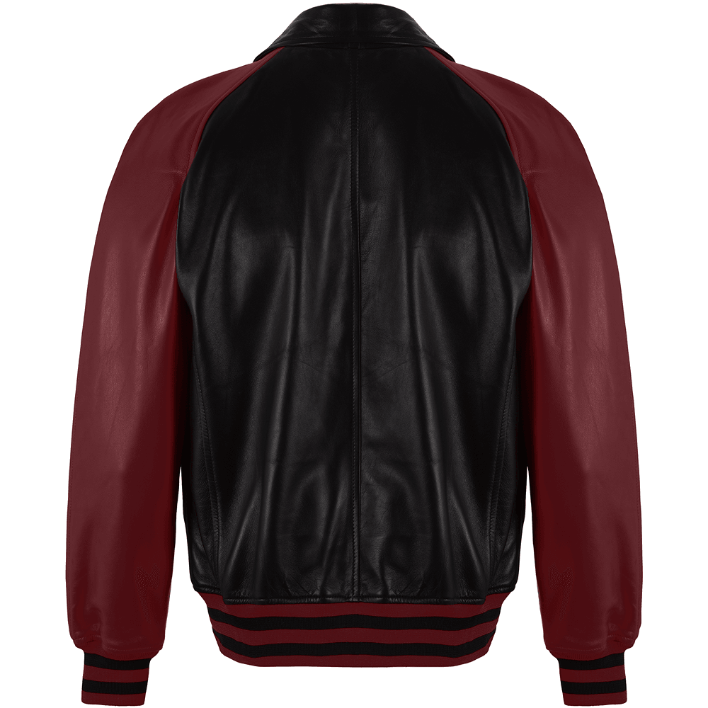 Maverick Leather Bomber Jacket | Leather Jackets AU Primeleathershop