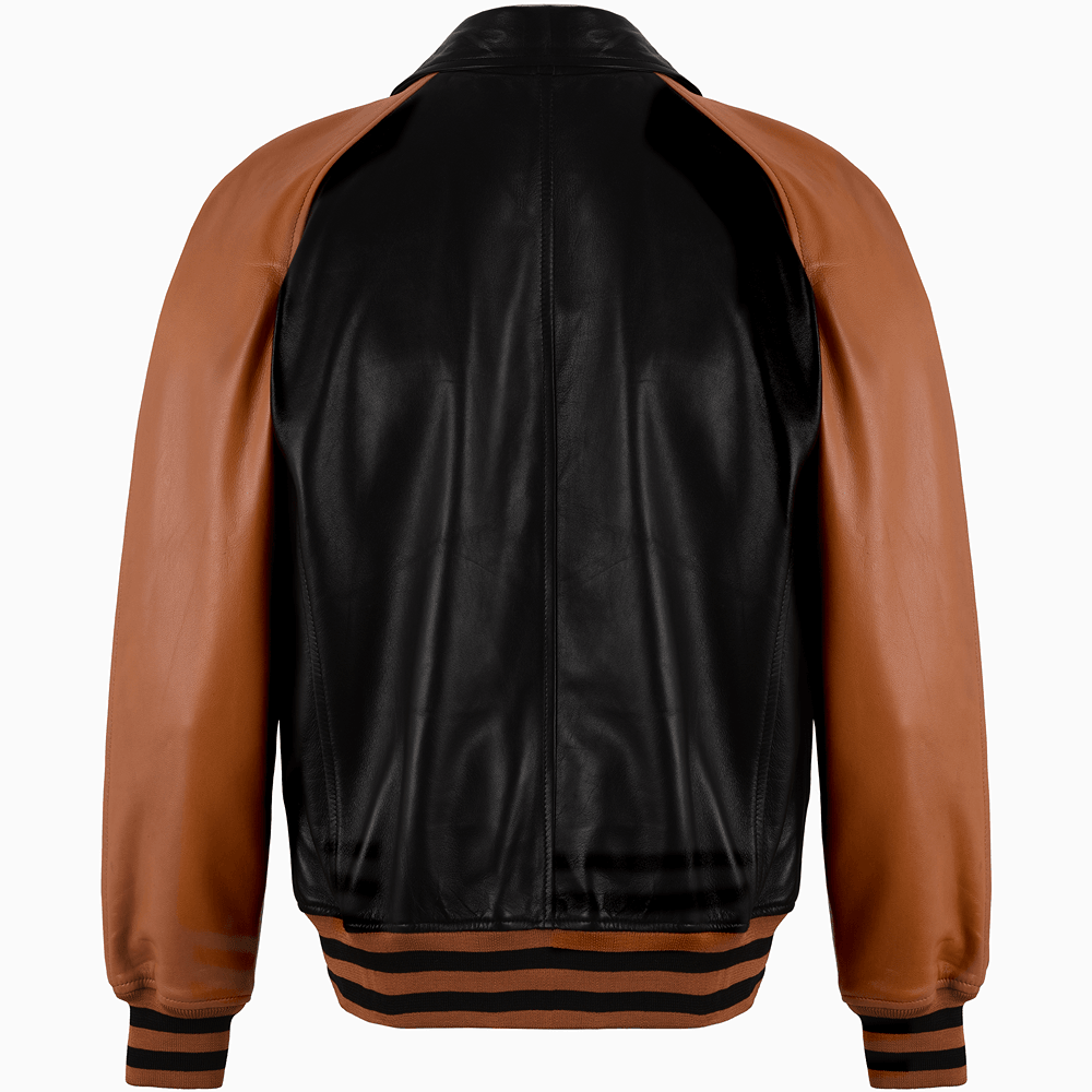 Maverick Leather Bomber Jacket | Leather Jackets AU Primeleathershop