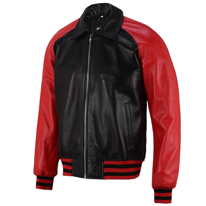 Maverick Leather Bomber Jacket | Leather Jackets AU Primeleathershop