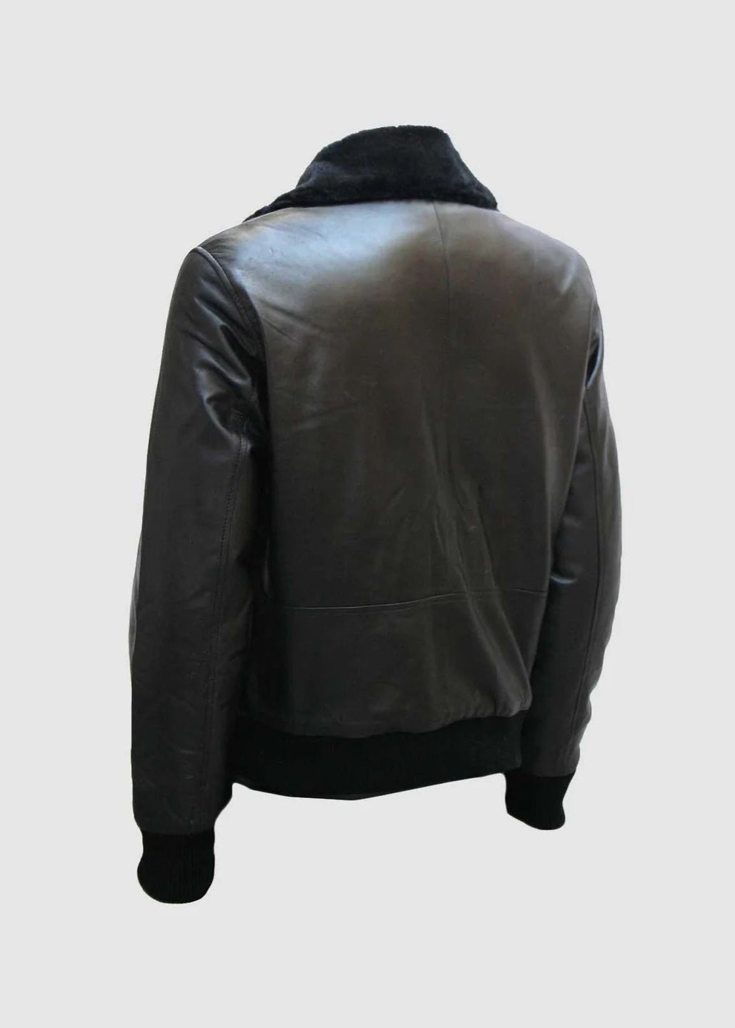 Mens Distressed Bomber Leather Jacket - Bondi Oversize | Leather Jackets AU Primeleathershop
