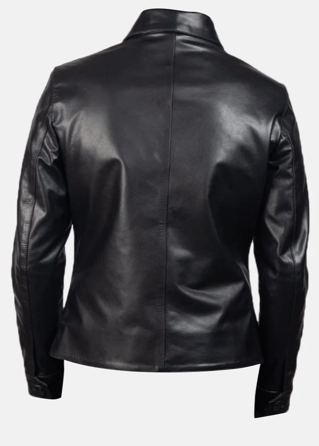 Mens Metal Hardware Biker Leather Jacket | Leather Jackets AU Primeleathershop