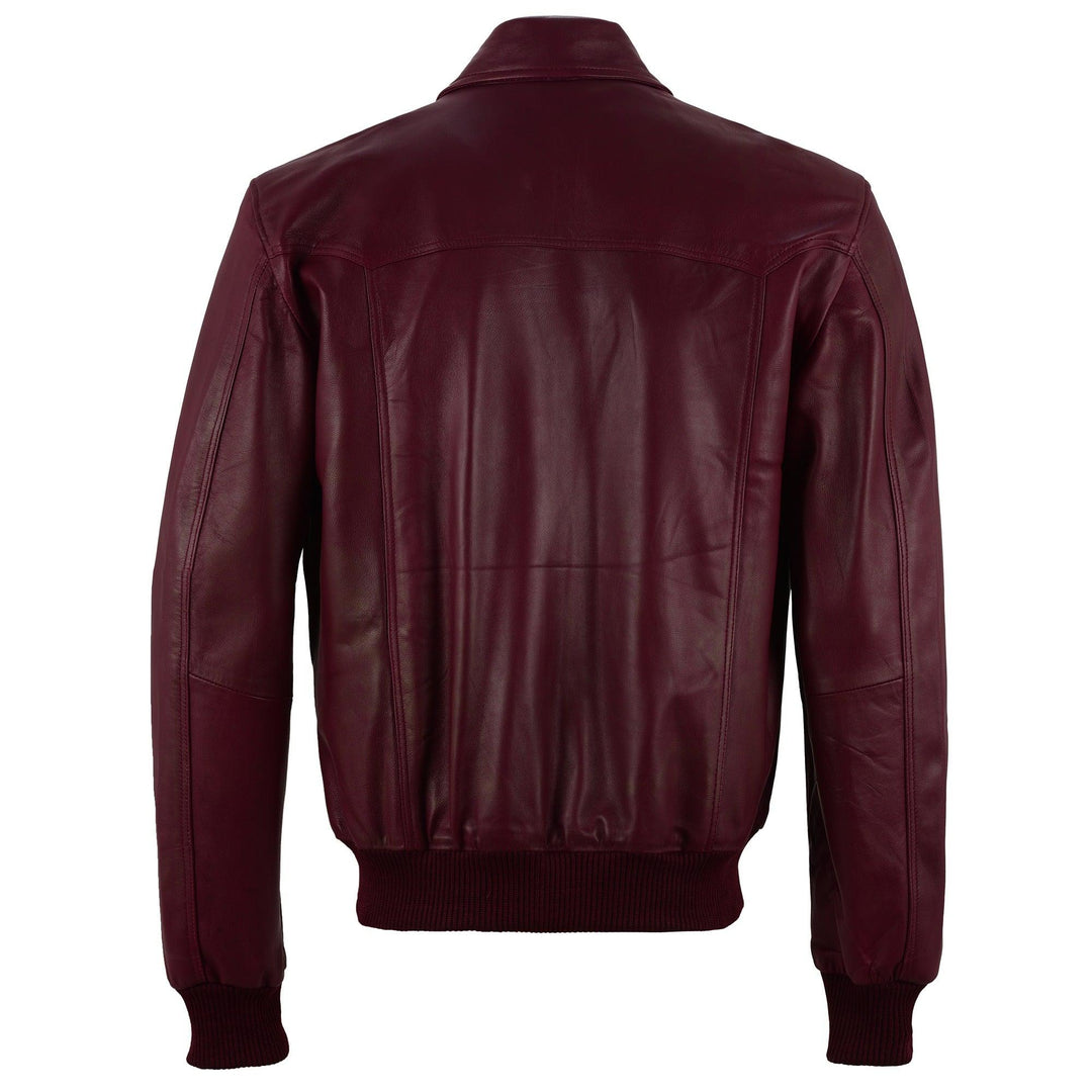 Mick Jagger Classic Bomber Leather Jacket | Leather Jackets AU Primeleathershop