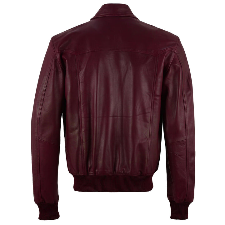 Mick Jagger Classic Bomber Leather Jacket | Leather Jackets AU Primeleathershop
