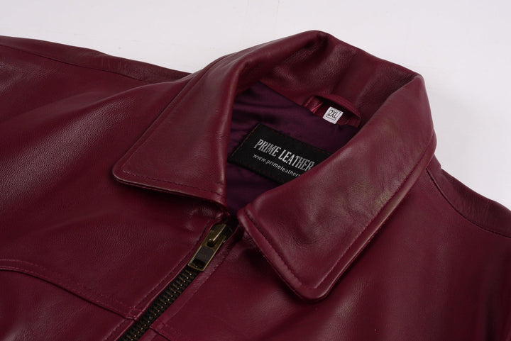 Mick Jagger Classic Bomber Leather Jacket | Leather Jackets AU Primeleathershop