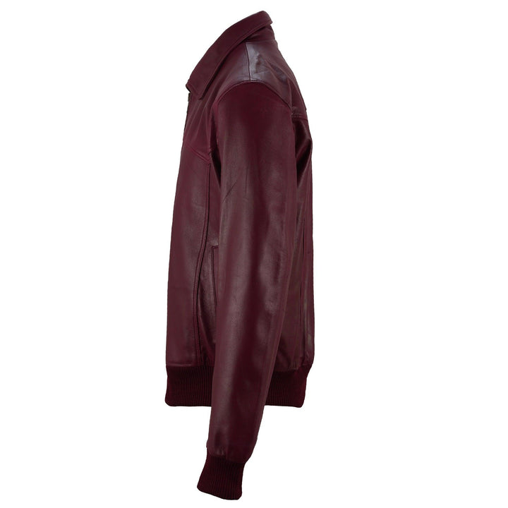 Mick Jagger Classic Bomber Leather Jacket | Leather Jackets AU Primeleathershop