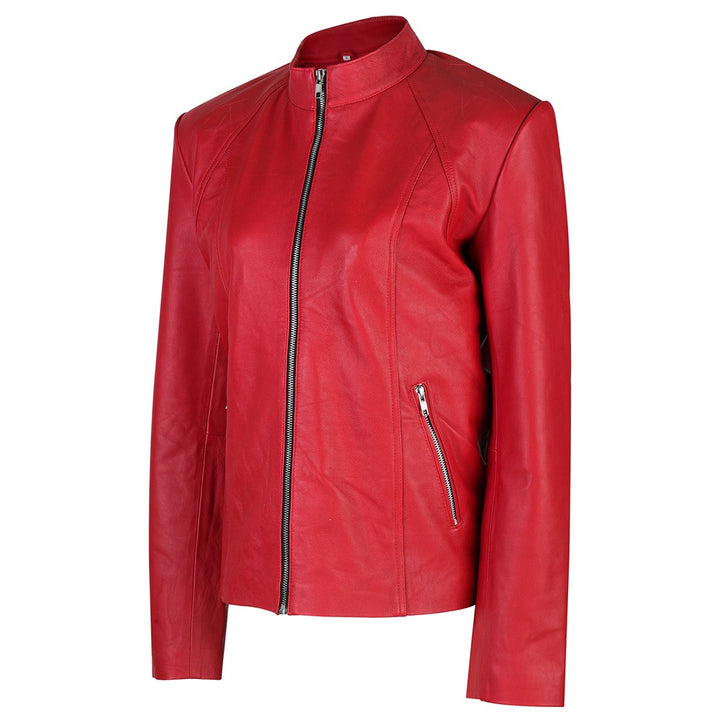 Nicole Kidman Bomber Leather Jacket | Leather Jackets AU Primeleathershop