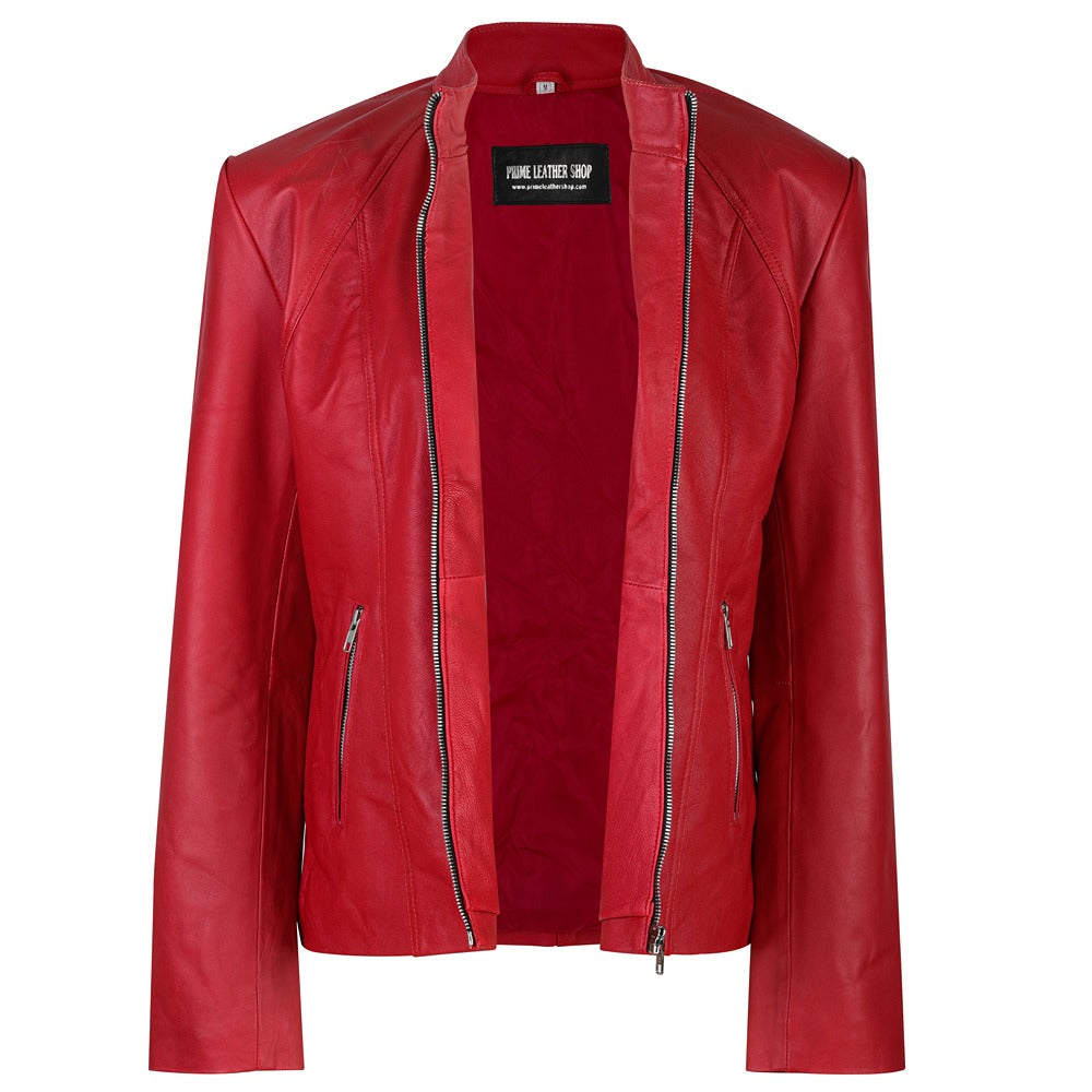 Nicole Kidman Bomber Leather Jacket | Leather Jackets AU Primeleathershop