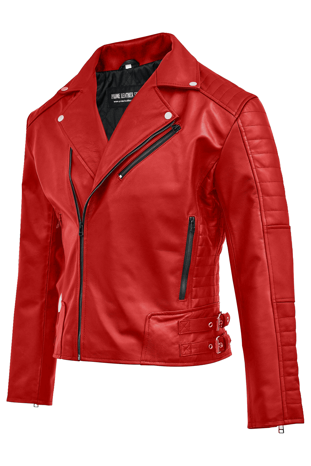 Pharell Williams Leather Biker Jacket | Leather Jackets AU Primeleathershop