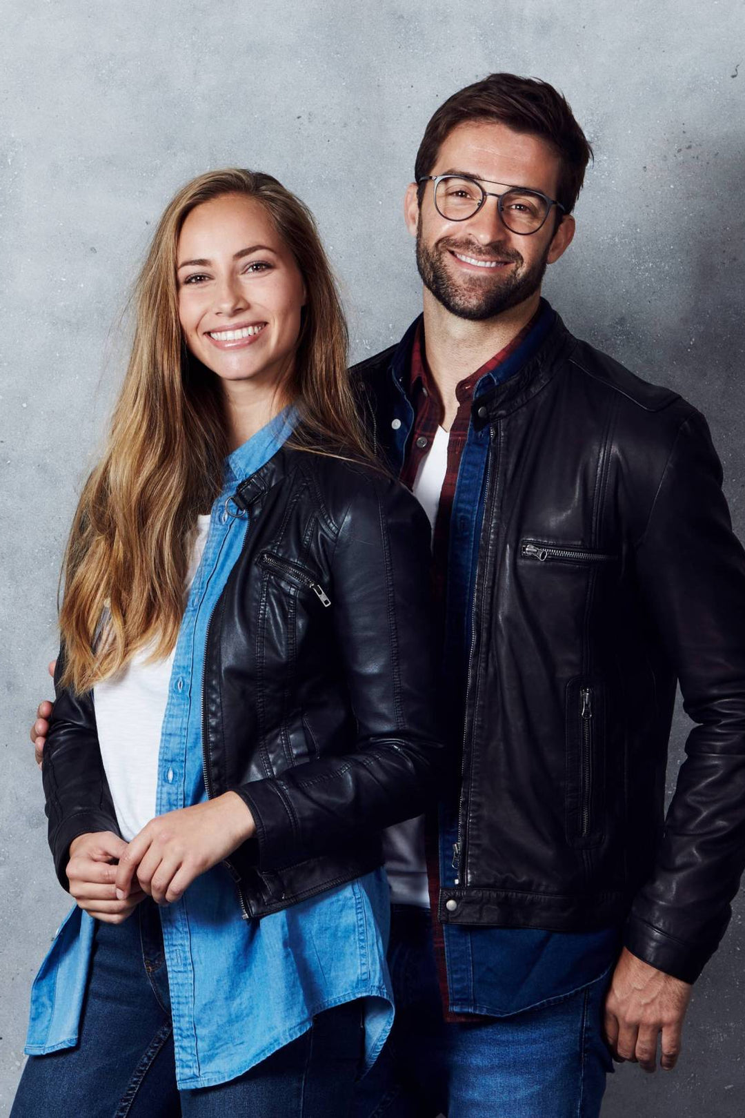 Leather jacket
