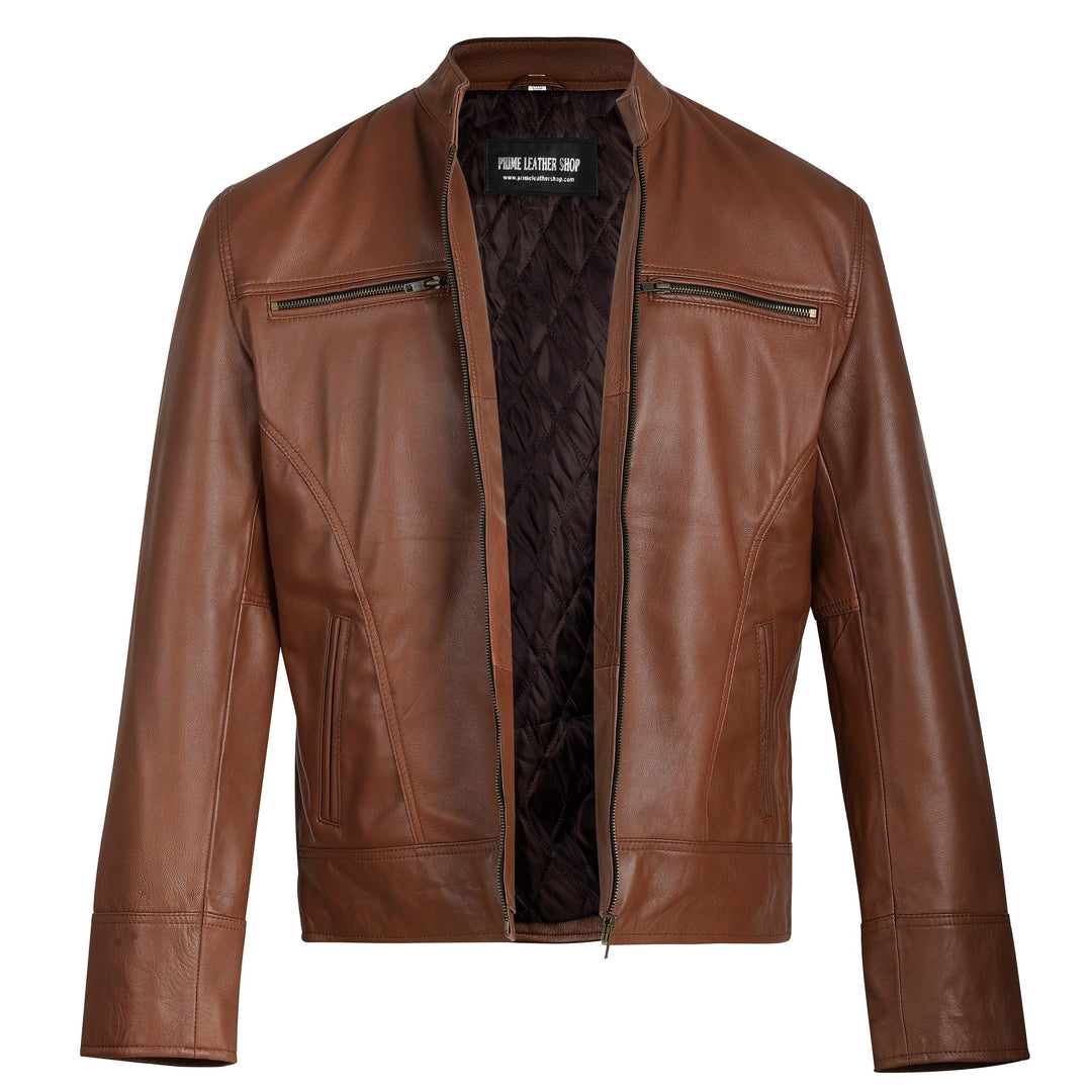 Ramsy Classic Leather Jacket | Leather Jackets AU Primeleathershop