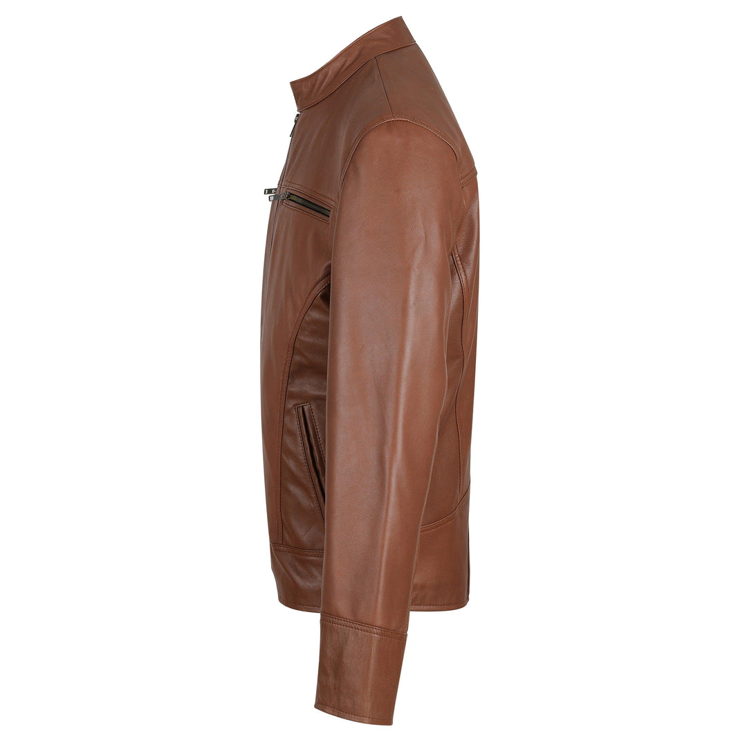 Ramsy Classic Leather Jacket | Leather Jackets AU Primeleathershop
