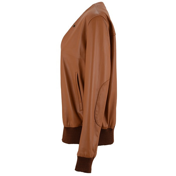 Scarlett J Classic Leather Jacket | Leather Jackets AU Primeleathershop