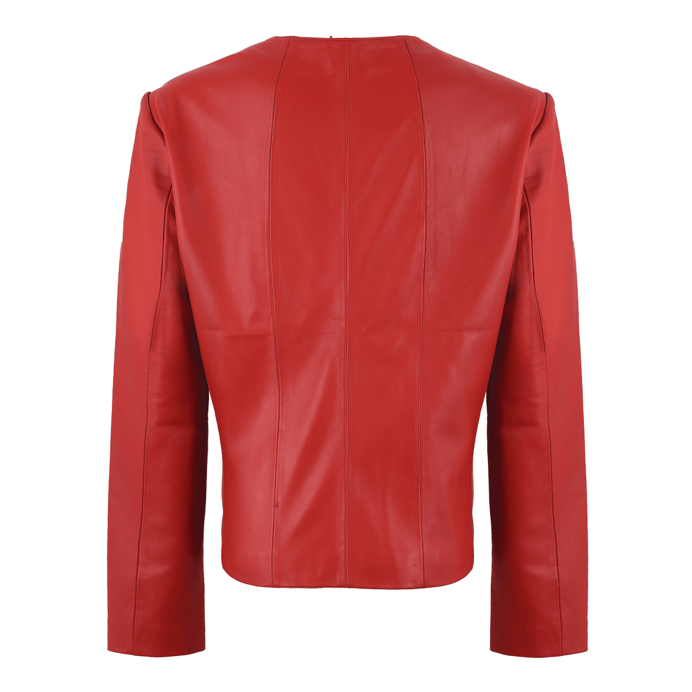 Serena W Classic Leather Jacket | Leather Jackets AU Primeleathershop
