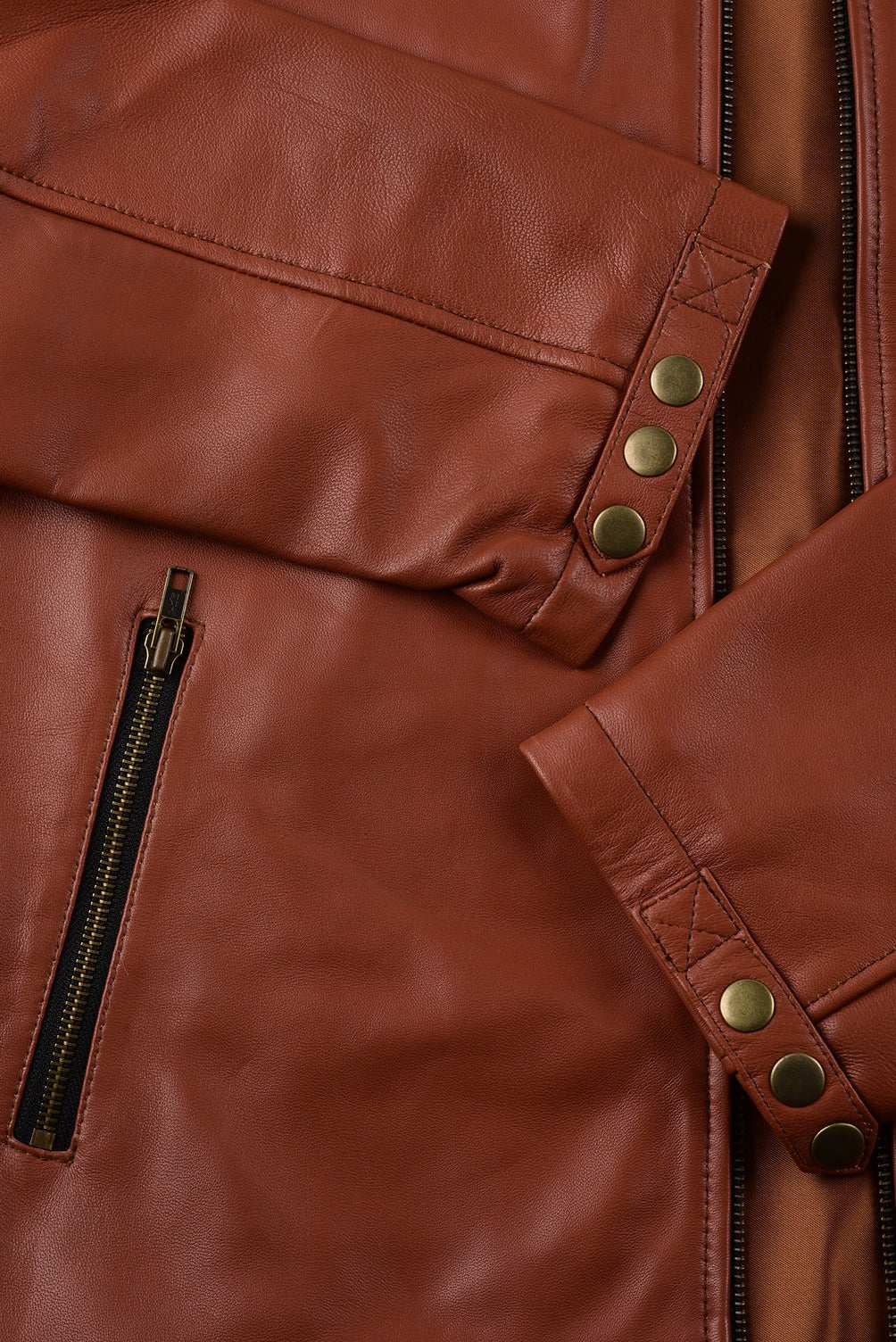 Tom Hanks Classic Brown Leather Jacket | Leather Jackets AU Primeleathershop
