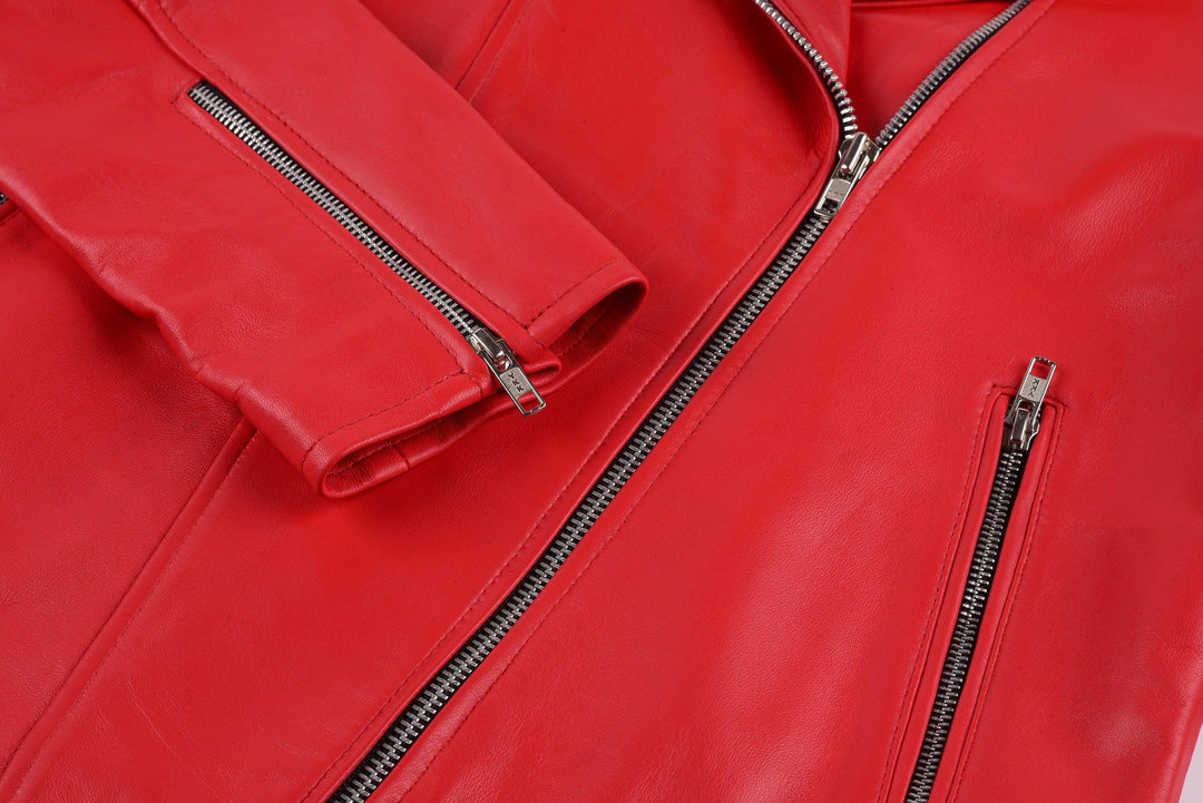 Robyn Rihanna F Biker Leather Jacket | Leather Jackets AU Primeleathershop