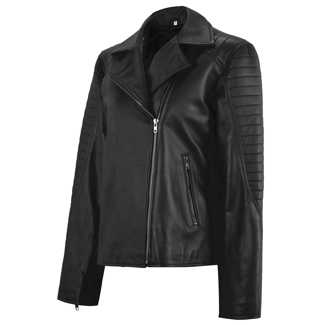 Robyn Rihanna F Biker Leather Jacket | Leather Jackets AU Primeleathershop