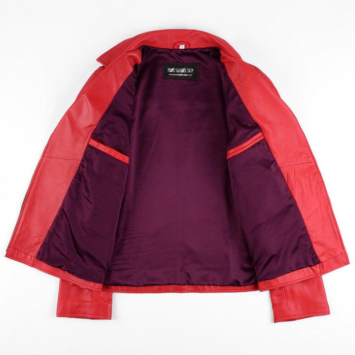 Robyn Rihanna F Biker Leather Jacket | Leather Jackets AU Primeleathershop