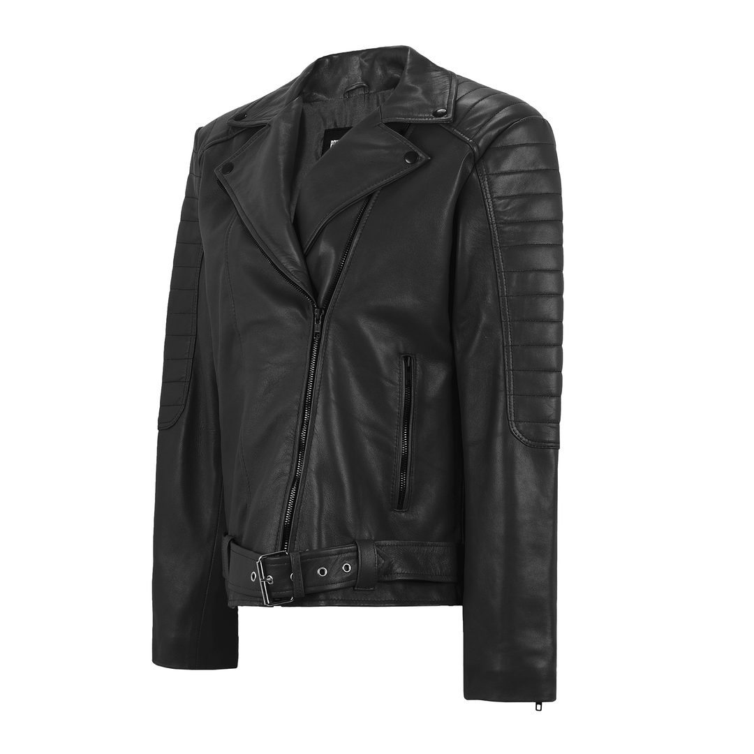 Taylor S Brown Leather Biker Jacket | Leather Jackets AU Primeleathershop