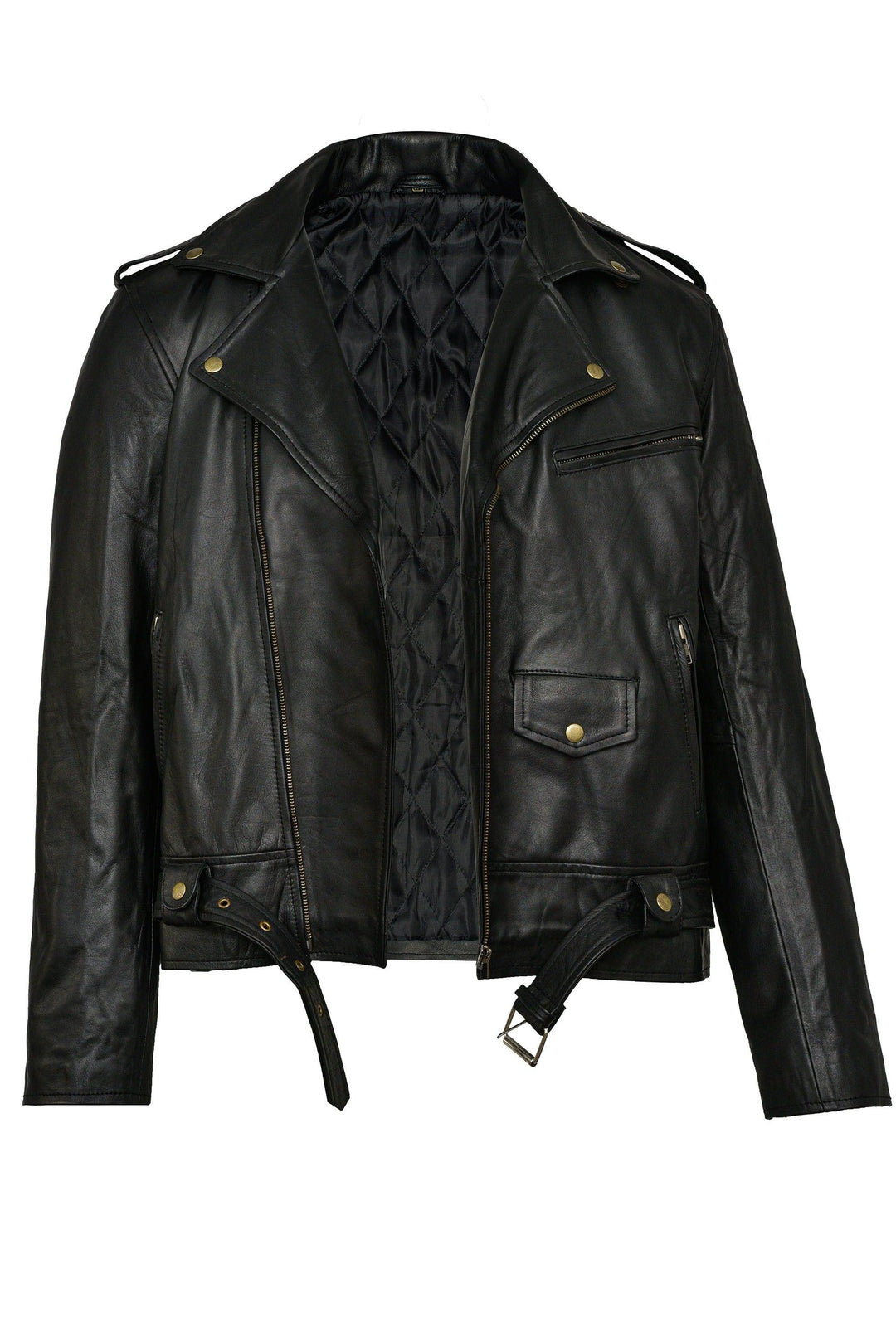 Terminator Biker Leather Jacket | Leather Jackets AU Primeleathershop