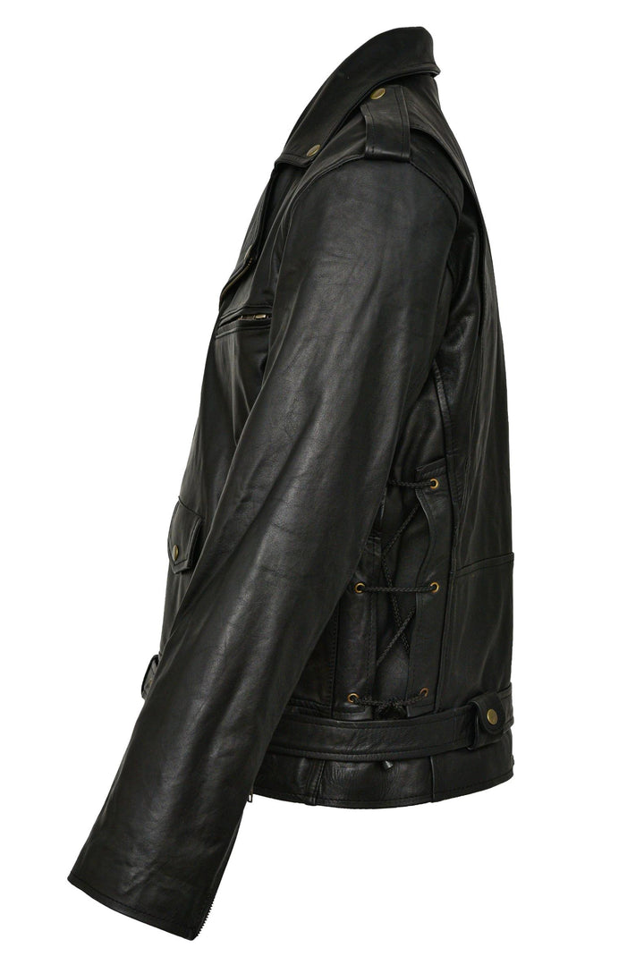 Terminator Biker Leather Jacket | Leather Jackets AU Primeleathershop