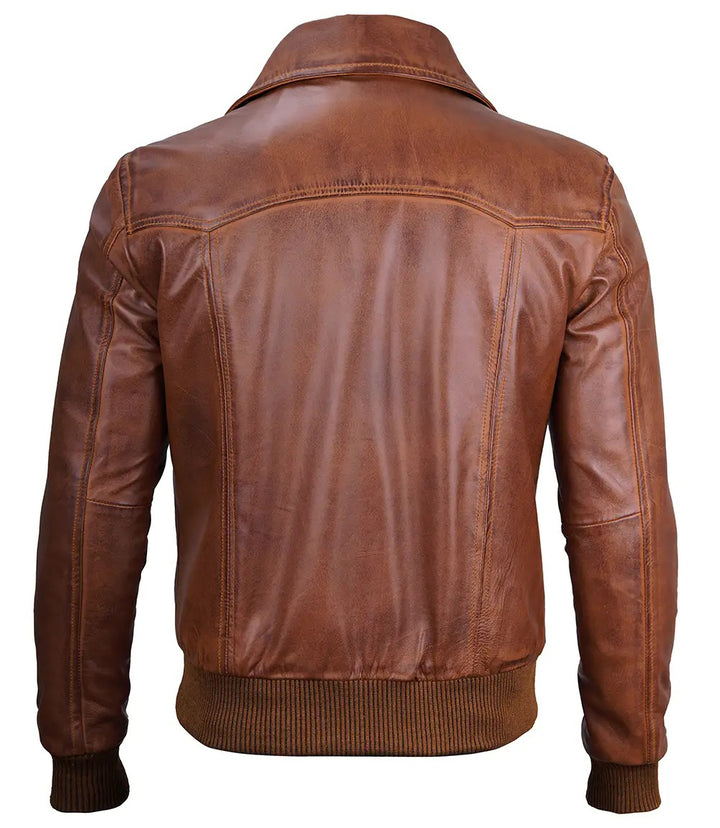 Vintage Brown Biker Leather Jacket | Leather Jackets AU Primeleathershop