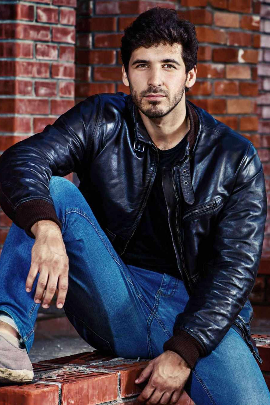 leather jacket men